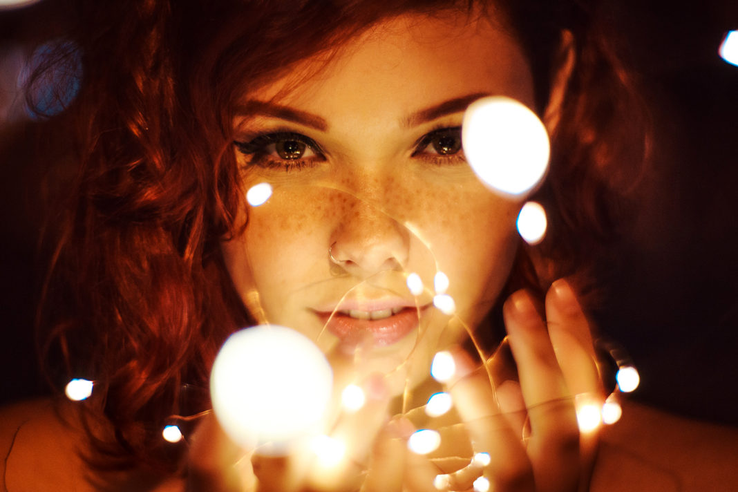 girl harnessing her sexual energy